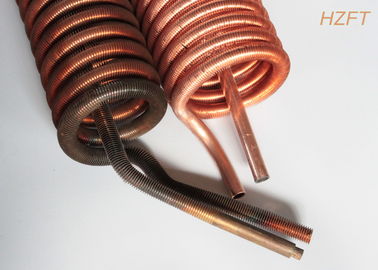 銅か銅は冷凍のコンデンサー/冷凍の蒸化器としてFinned管のコイルにニッケルを被せる